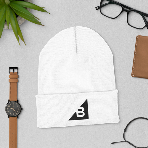 BigCommerce Logo Beanie - White