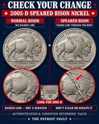 Check Your Change: The 2005-D “Speared Bison” Nickel