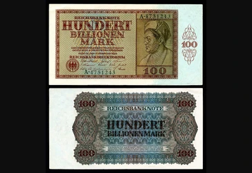 Today’s Foreign Currency Story: Germany’s 100-Trillion-Mark Banknote