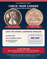 Check Your Change: The Valuable 1983 Doubled-Die Penny