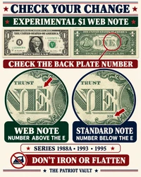 Check Your Change: The Experimental $1 “Web Note”