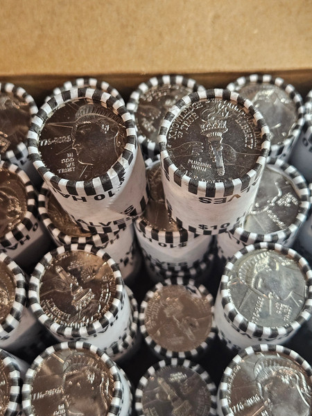 2026 America 250 Enduring Liberty Half Dollar Roll P Mint Uncirculated US Coin Roll