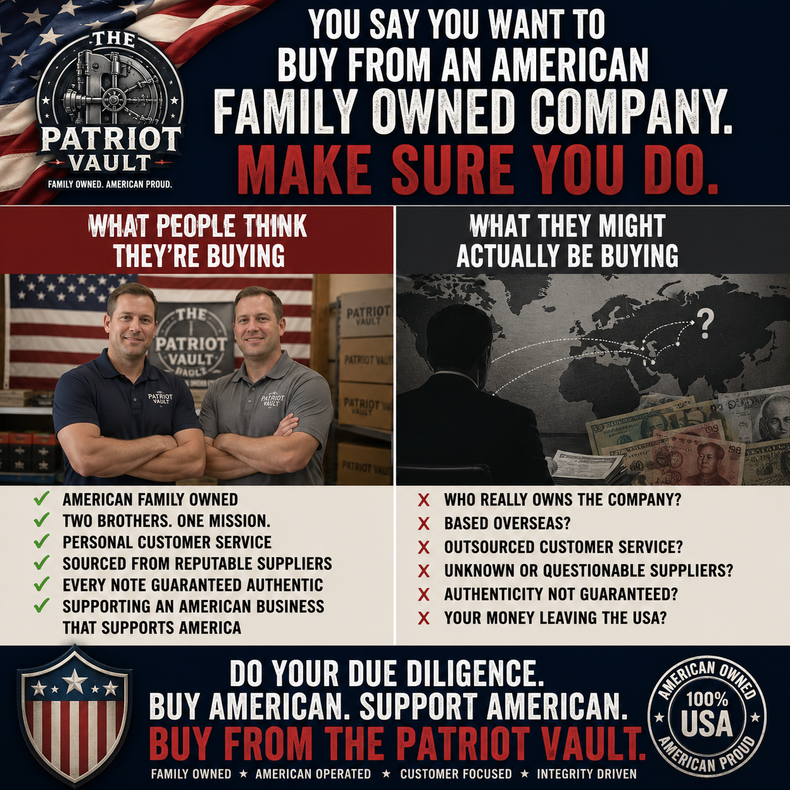 Why Buy From an American Family-Owned Currency Dealer?