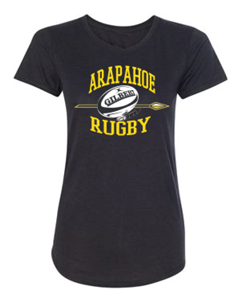 Arapahoe Rugby Women's Premium Triblend Scoop Neck Tee