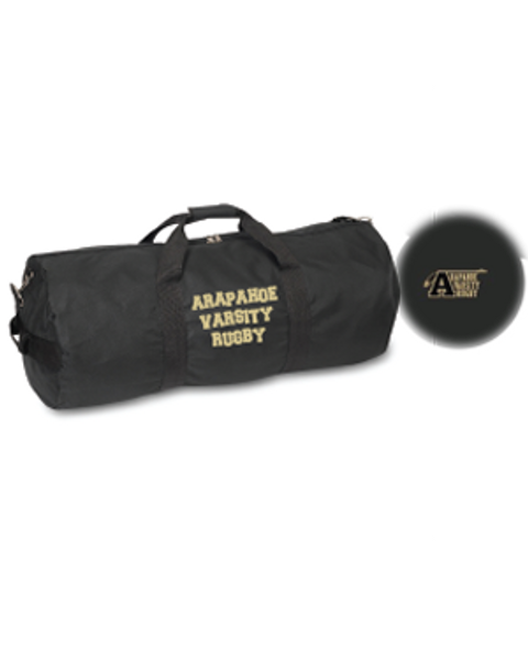 Arapahoe Rugby 30" Black Duffel Bag