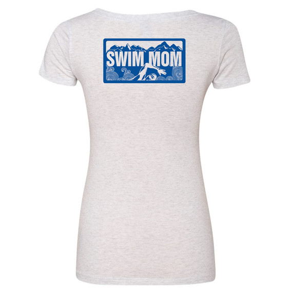 FSA Swim Mom Triblend Scoop Neck