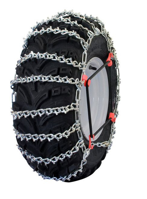 Grizzlar GTU-509 ATV 2 Link Ladder Alloy Tire Chains with Tensioners 21x10-12 22x8-12 22x10-10 22x10-923x8-10 23x8-11 23x10-10