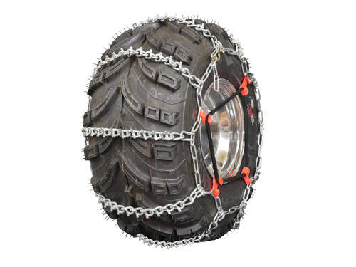 Grizzlar GTU-613 ATV 4 Link Ladder Alloy Tire Chains with Tensioners 23x10.5-12 24x11-8 24x11-9 24x11-10 24x11-12 24x11.50-10