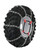 Grizzlar GTU-407 Garden Tractor 4 Link Ladder Alloy Tire Chains Tensioner included 18x8.50-10 18x8.50-8 18x8x12.125 18x9.50-8 9x9.50-8