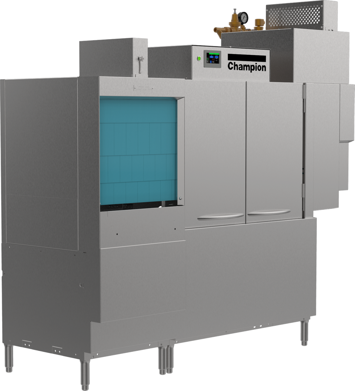 76 PRO Front Feed Heat Recovery Rack Conveyor