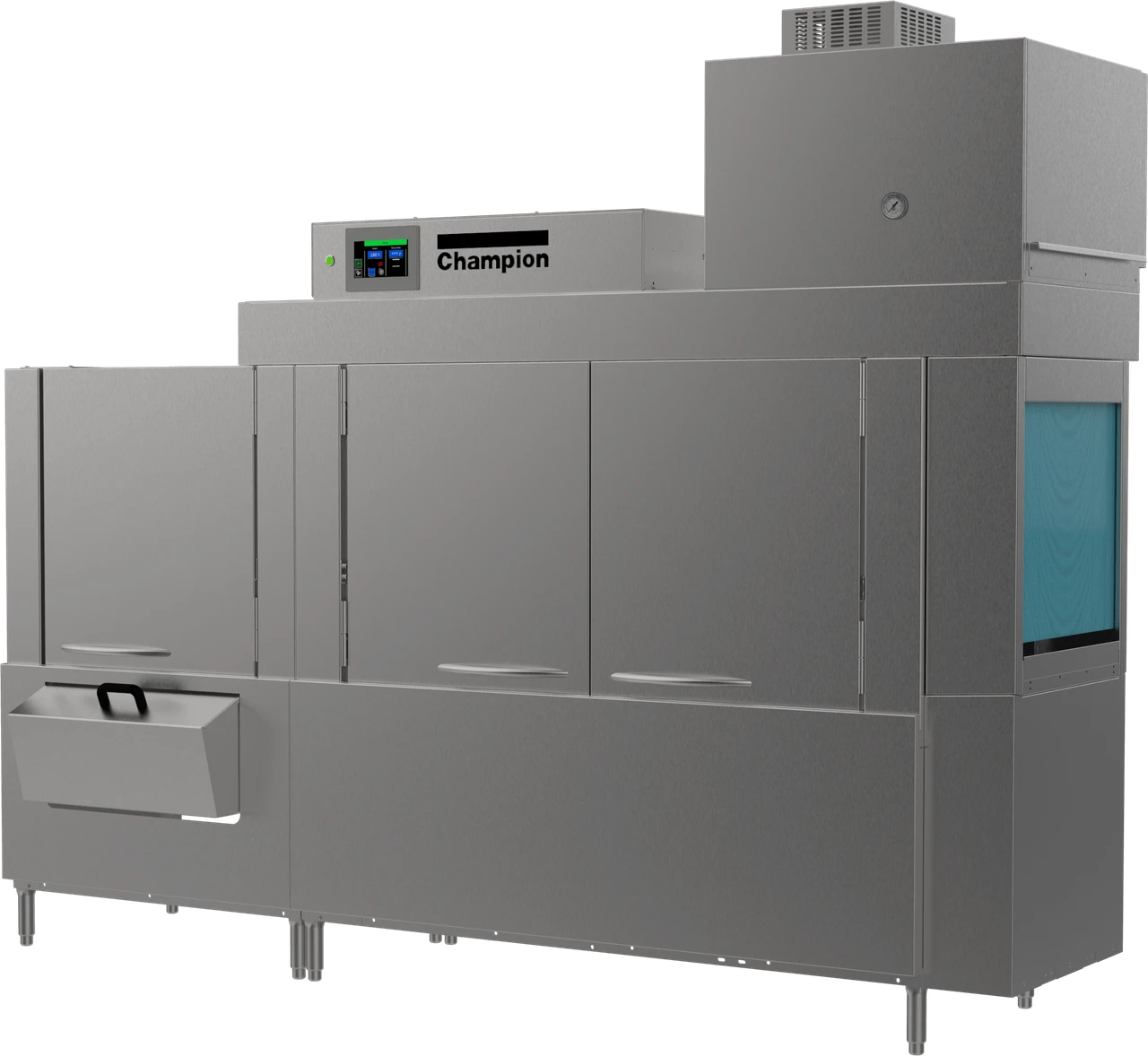 100 PRO Ventless Heat Recovery 2-Tank Rack Conveyor