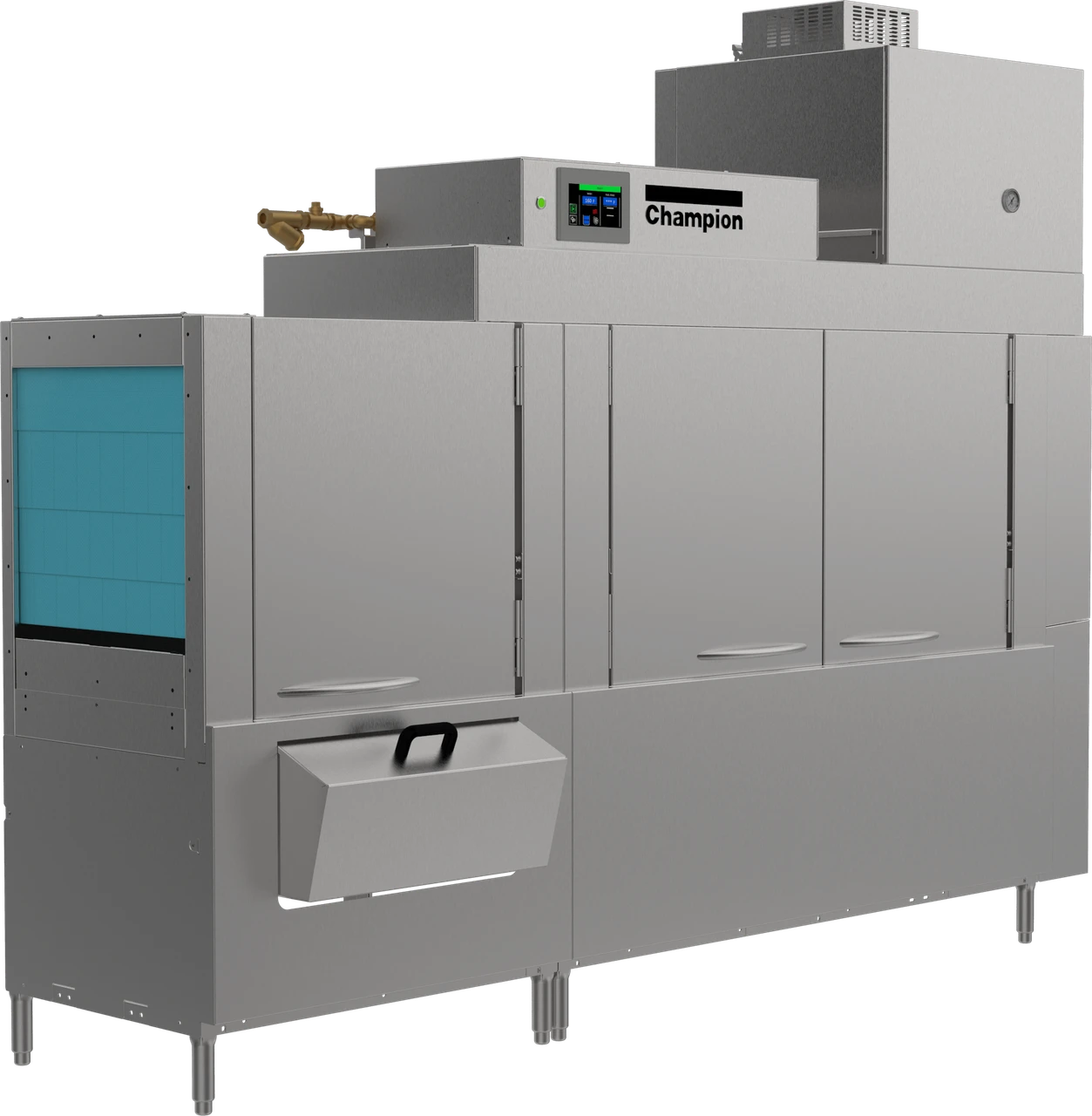 100 PRO Ventless Heat Recovery 2-Tank Rack Conveyor