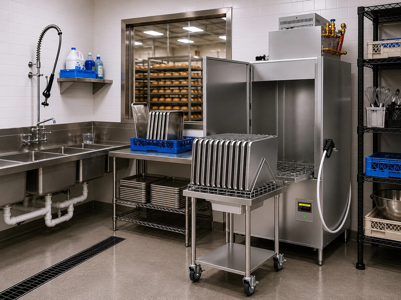 PP-11 PRO VHR | Door Type Pot, Pan and Utensil Washer