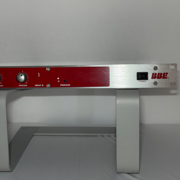 BBE 382i Sonic Maximizer Dual Channel 1U Rack Used Powers On READ