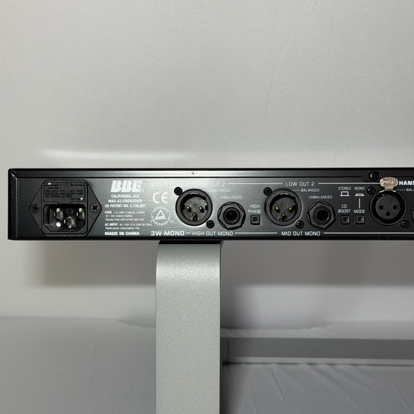BBE Max-X3 2-Way Stereo 3-Way Mono Crossover Powers On READ