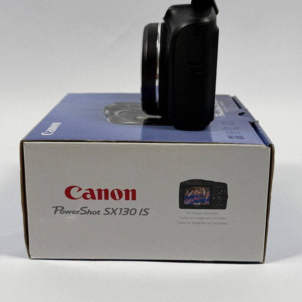 Canon PowerShot SX130 IS 12.1MP Digital Camera Black Tested