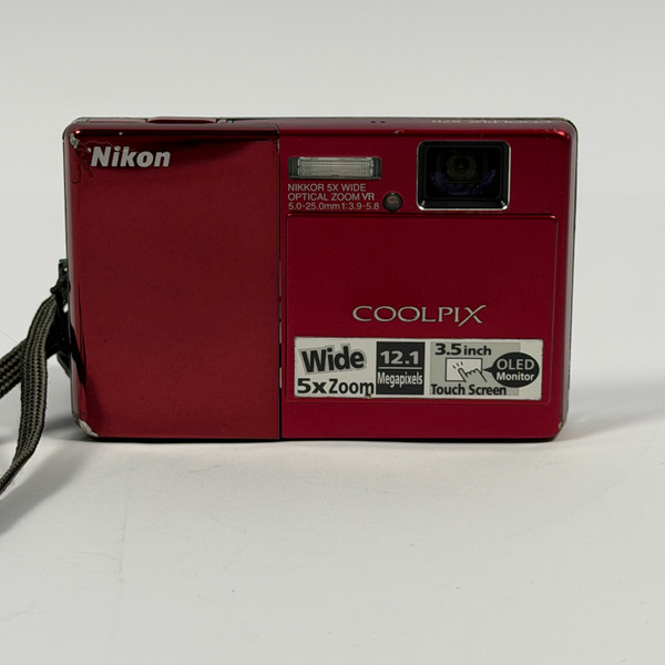 Nikon Coolpix S70 12.1MP OLED Touch Screen Digital Camera READ