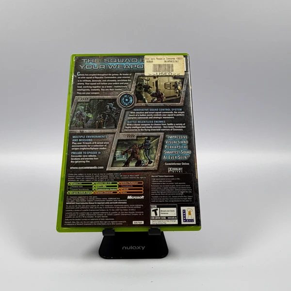 Xbox Star Wars Republic Commando Game READ