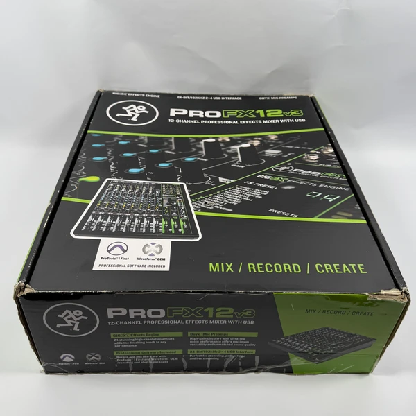 Mackie ProFX12v3 Professional Effects Mixer Tested Mixer Only