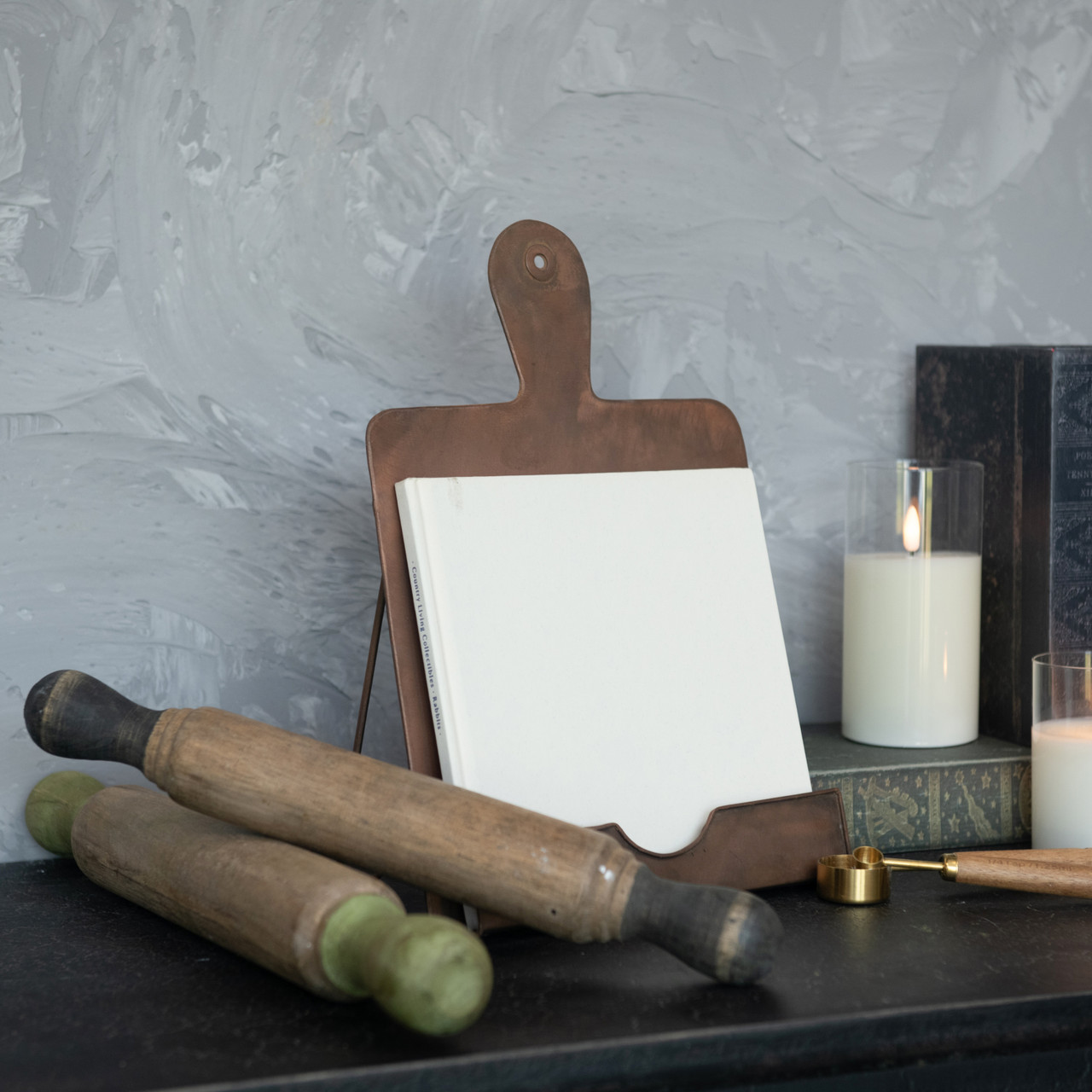 COPPER COOKBOOK STAND Ragon House