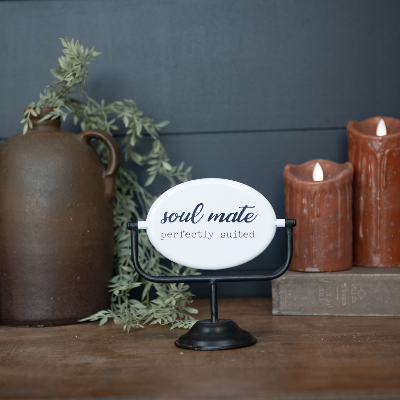 TWO SIDED TABLETOP SOULMATE SIGN