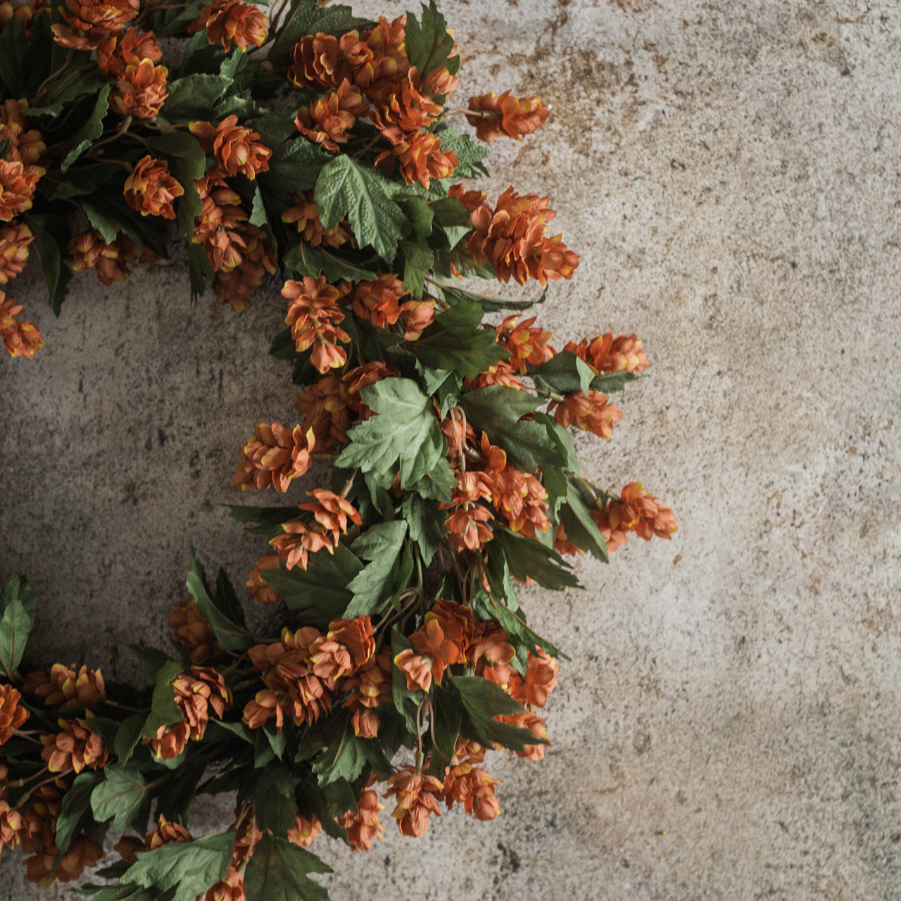 24" BROWN HOPS WREATH