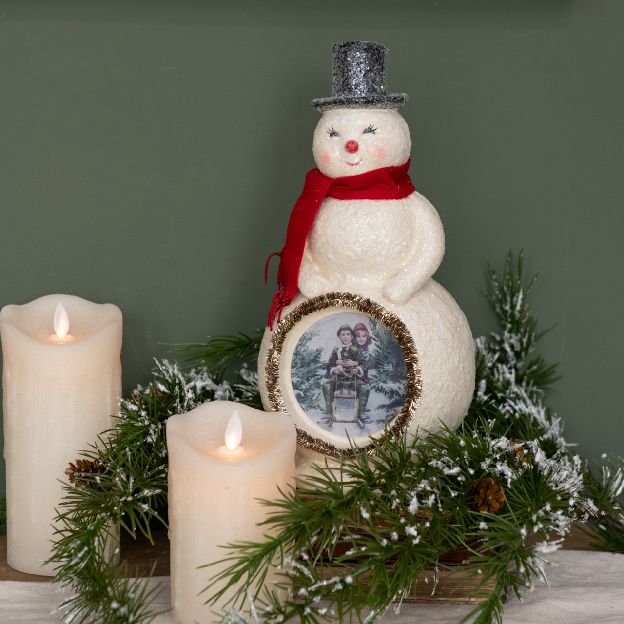 11.25" JOLLY SNOWMAN