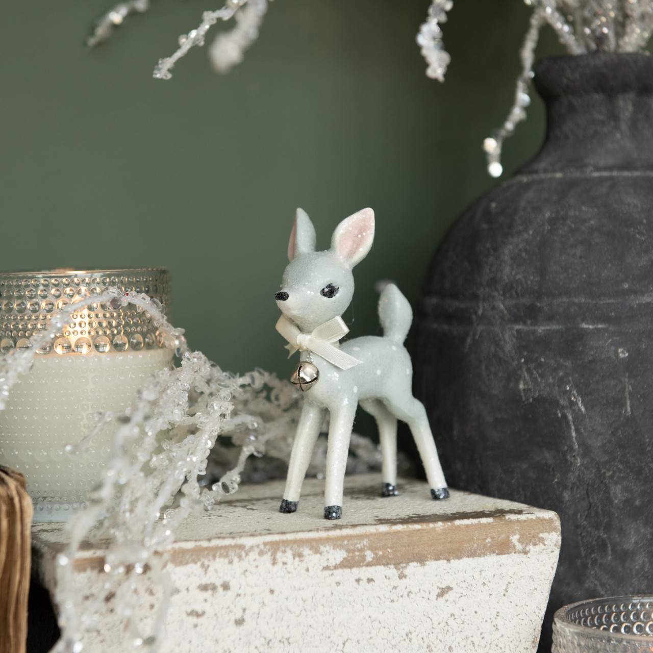 5" BLUE RETRO DEER