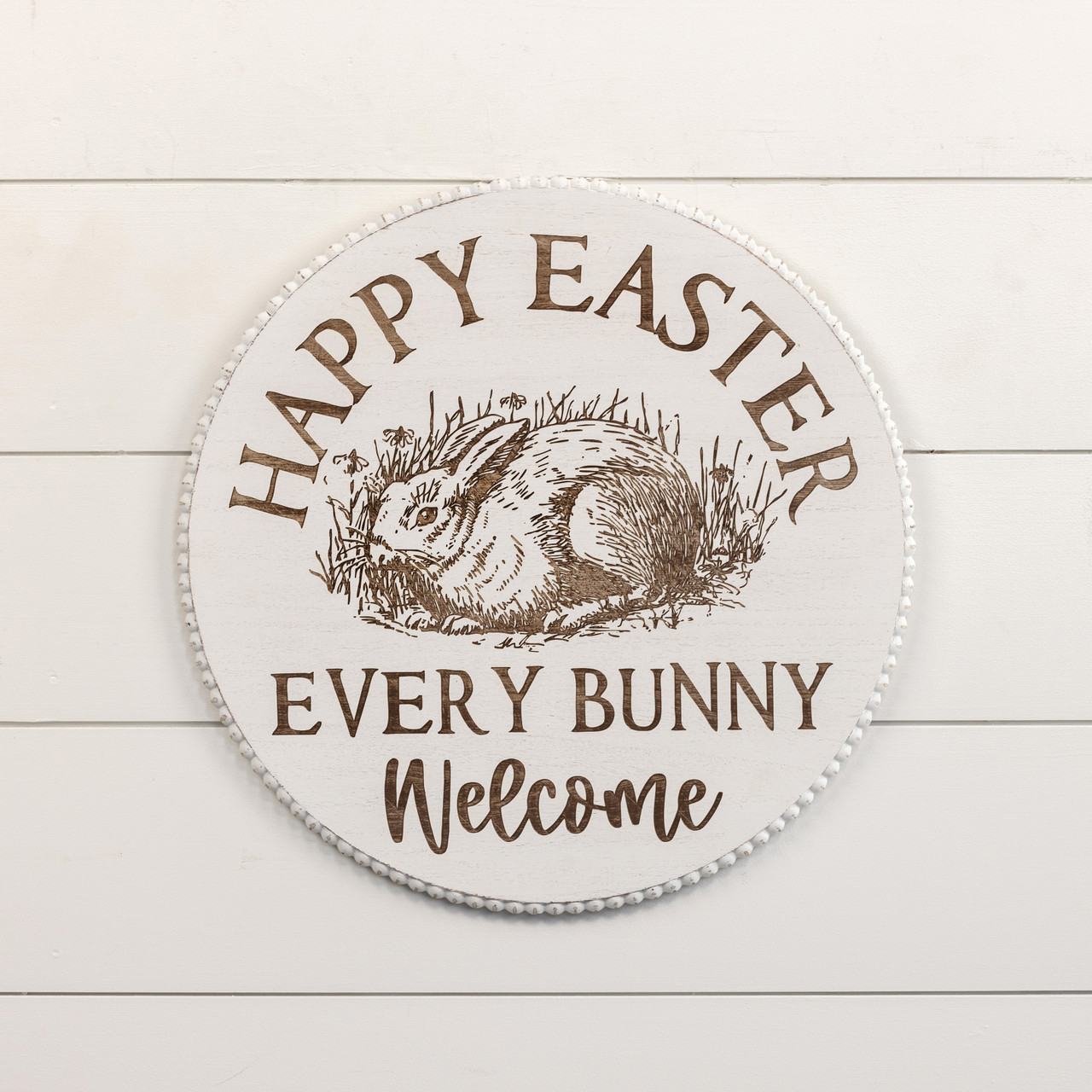 EVERY BUNNY WELCOME SIGN