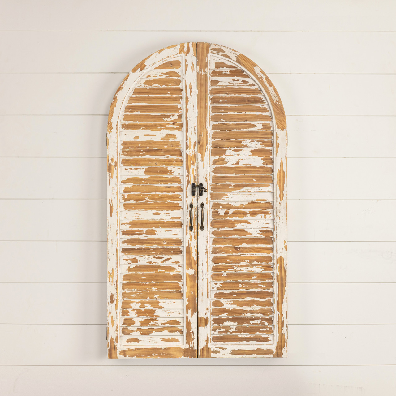 ARCHED SHUTTER MIRROR