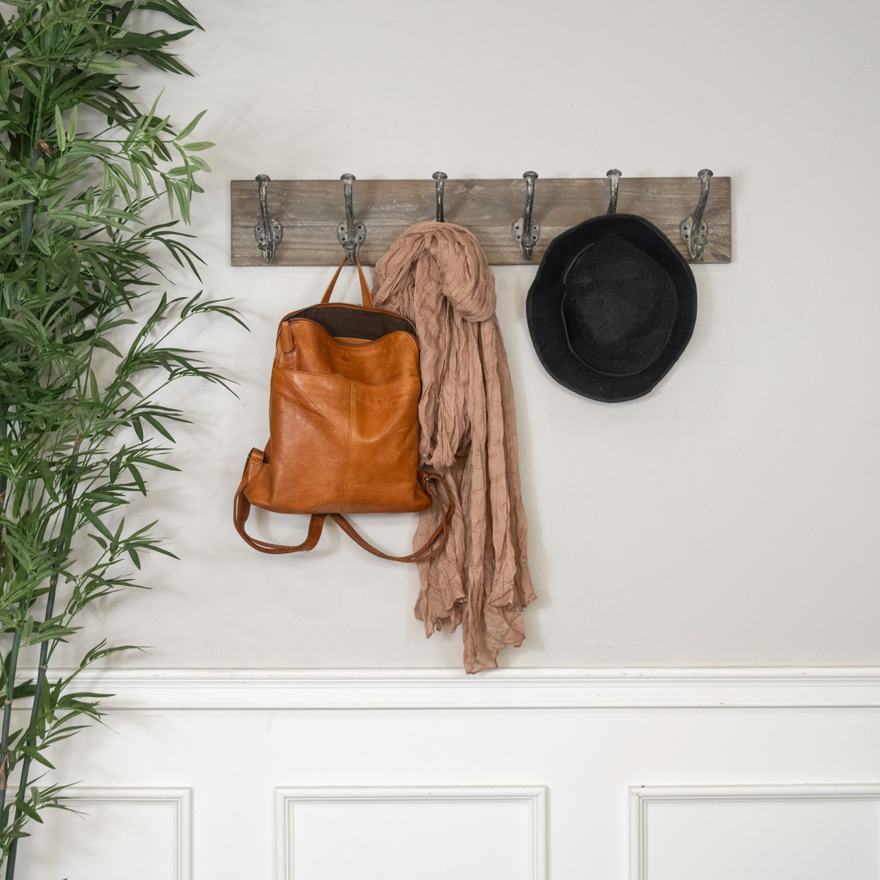 RUSTIC BLACK WALL HOOKS