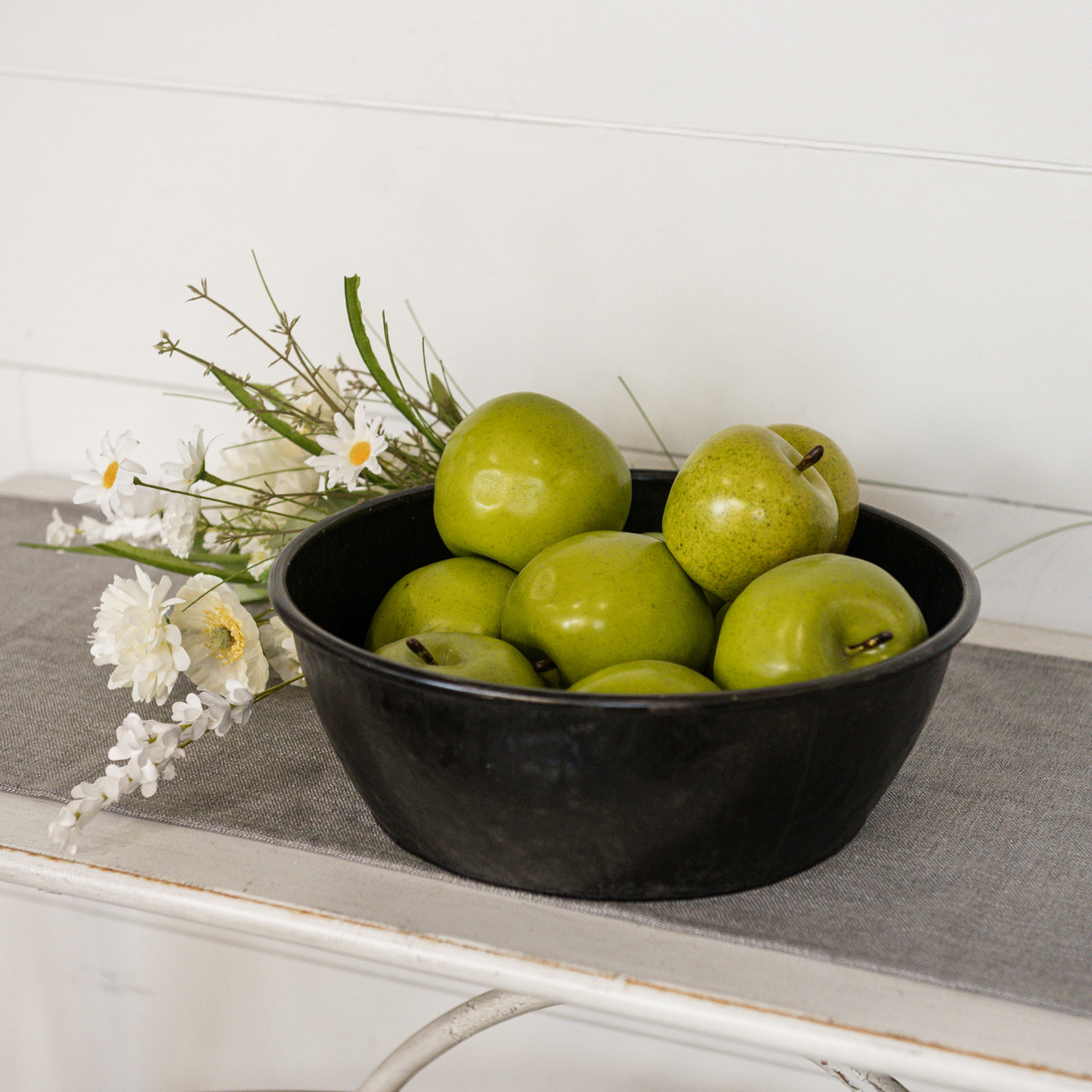 11.5" AGED BLACK BOWL