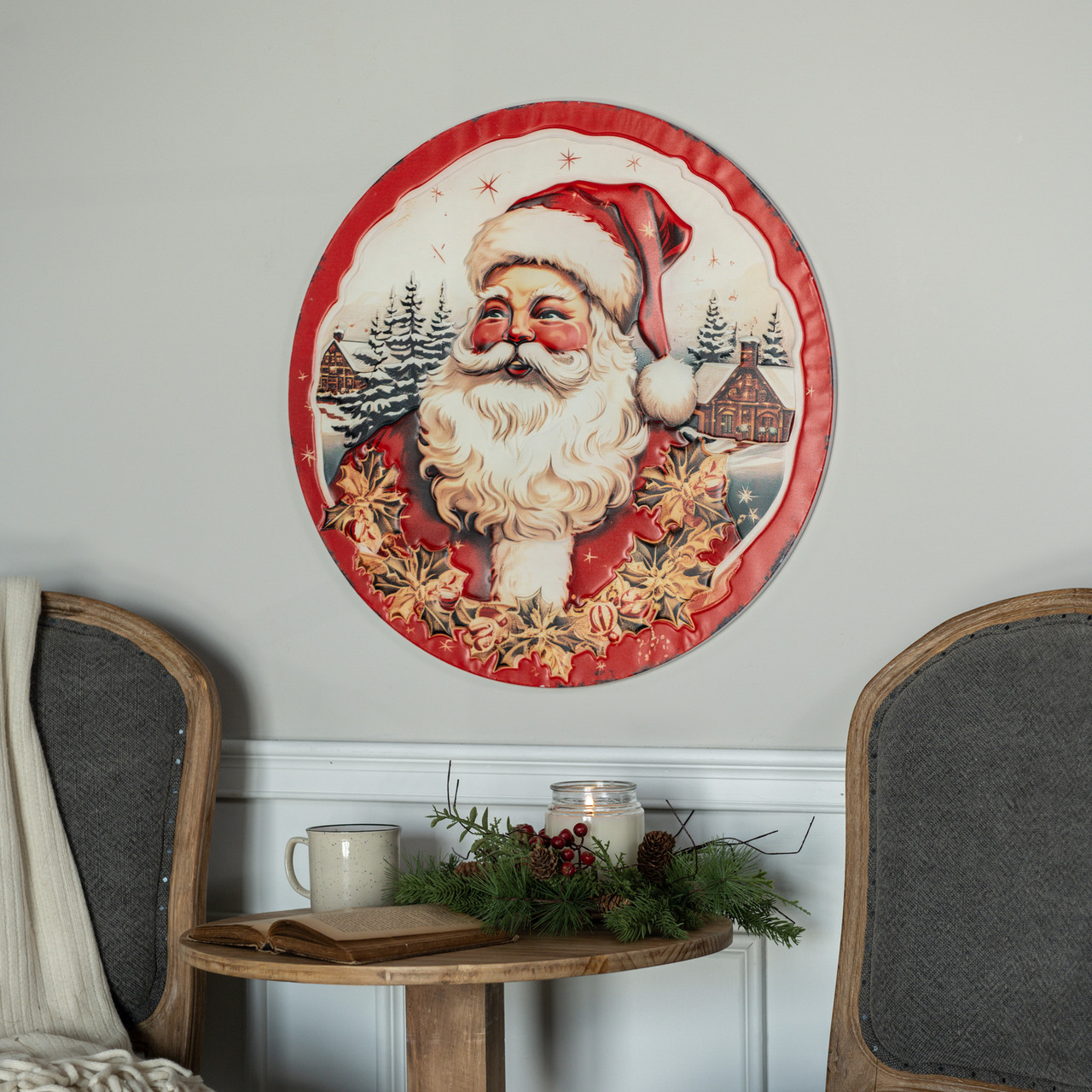 JOLLY SANTA SIGN