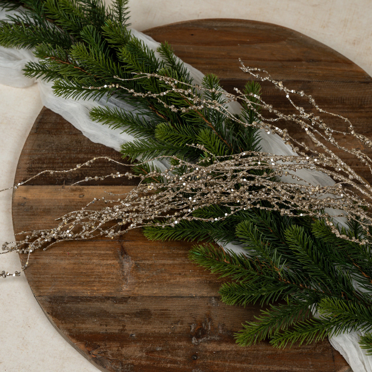 41" CHAMPAGNE BRANCH W/ BERRIES