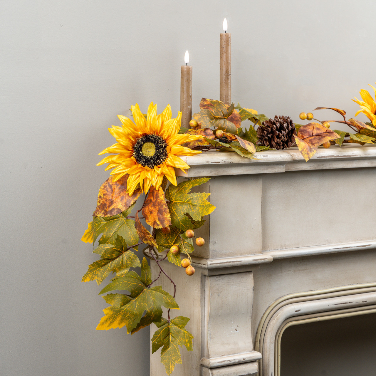 6' AUTUMN SUNFLOWER FIELDS GARLAND