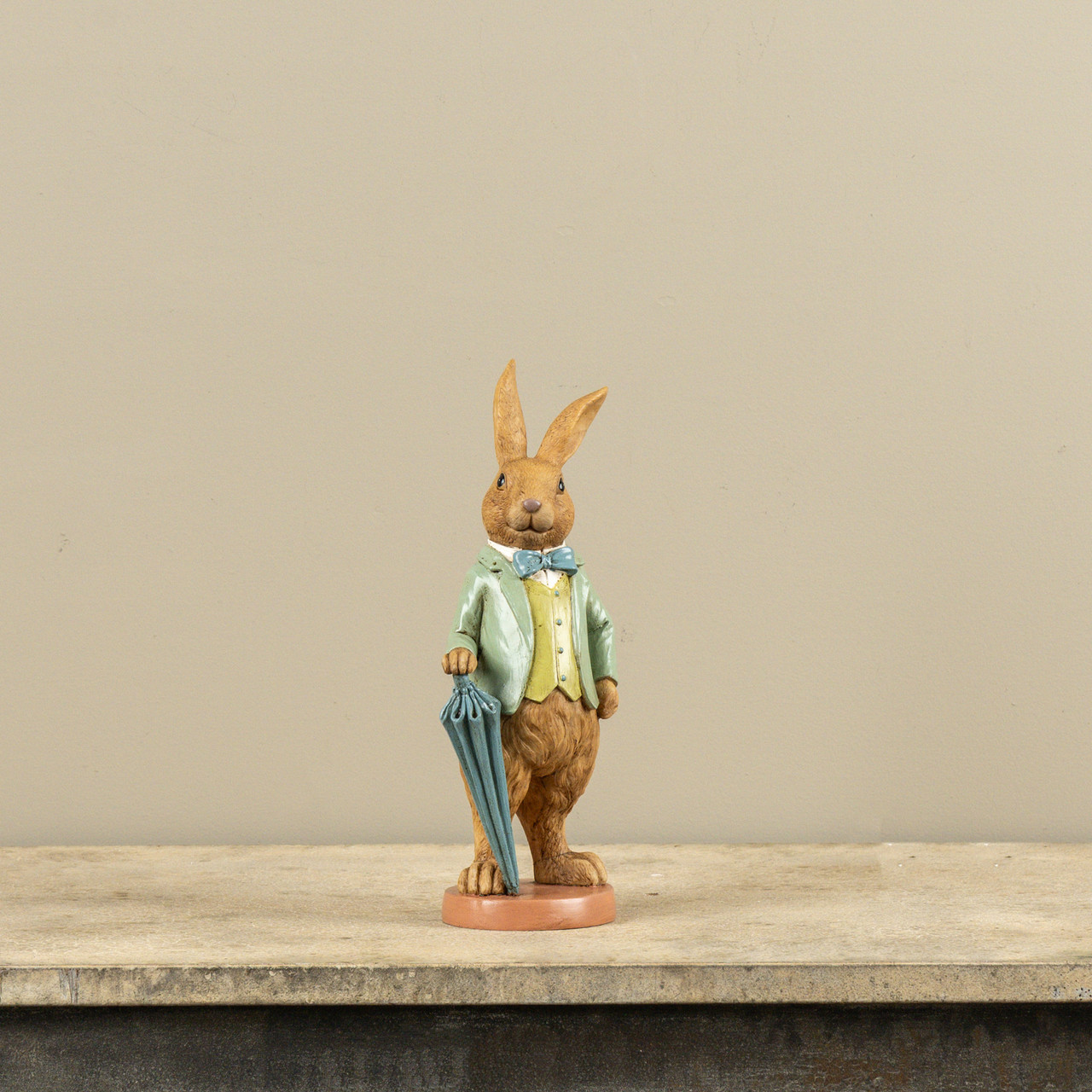 11.75" BUNNY W/ UMBRELLA