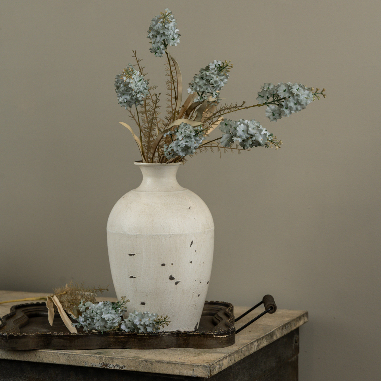 21.75" BLUE CONE WILDFLOWER SPRAY