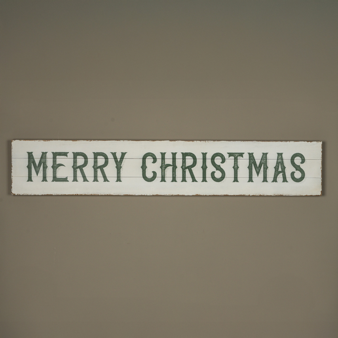 63.5" HORIZONTAL MERRY CHRISTMAS SIGN