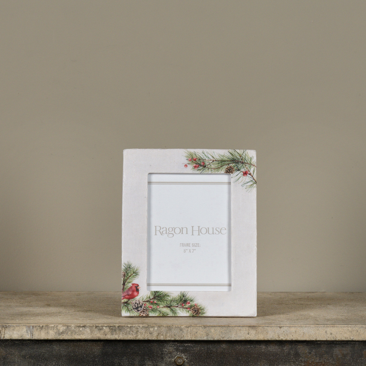 5"X7" CARDINAL PHOTO FRAME