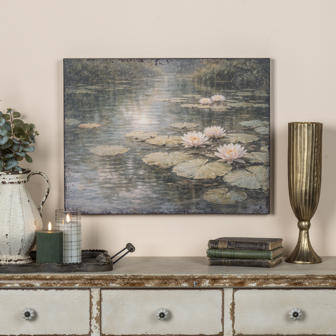 24" LILYPAD LAKE PRINT