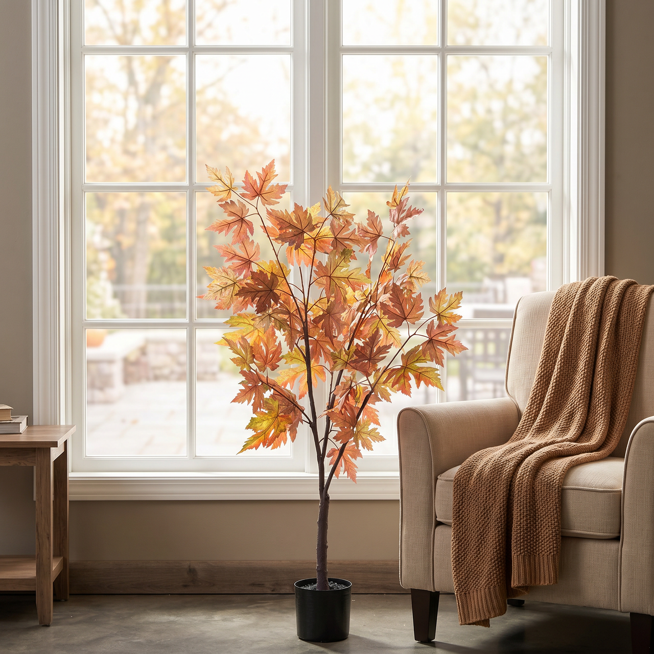 3' FALL MAPLE LEAF TREE