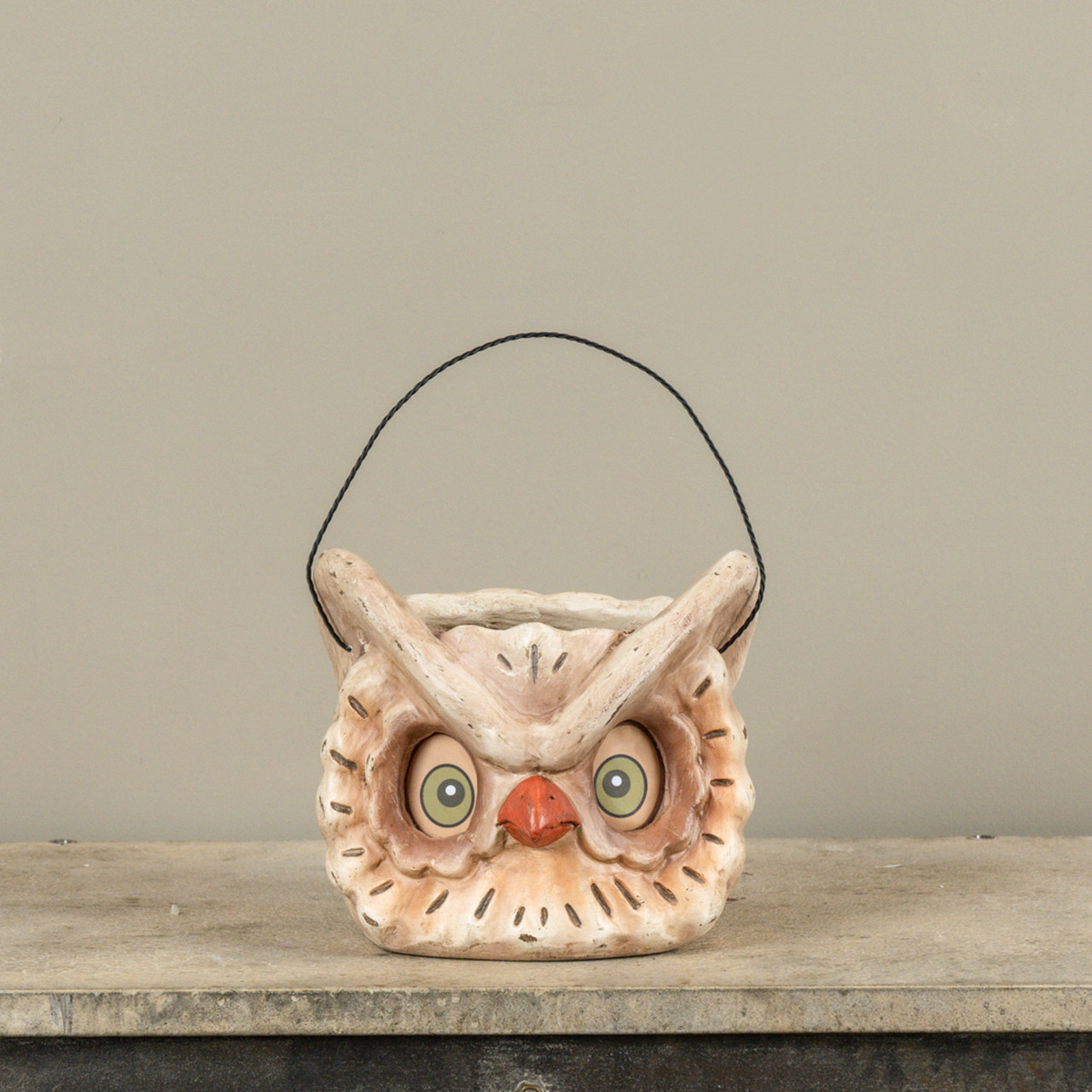 OWL CANDY CONTAINER W/ HANDLE - Ragon House