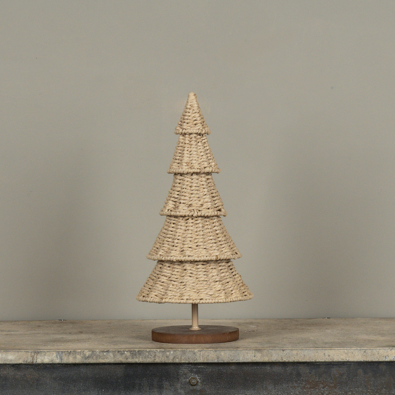 14" RATTAN TREE