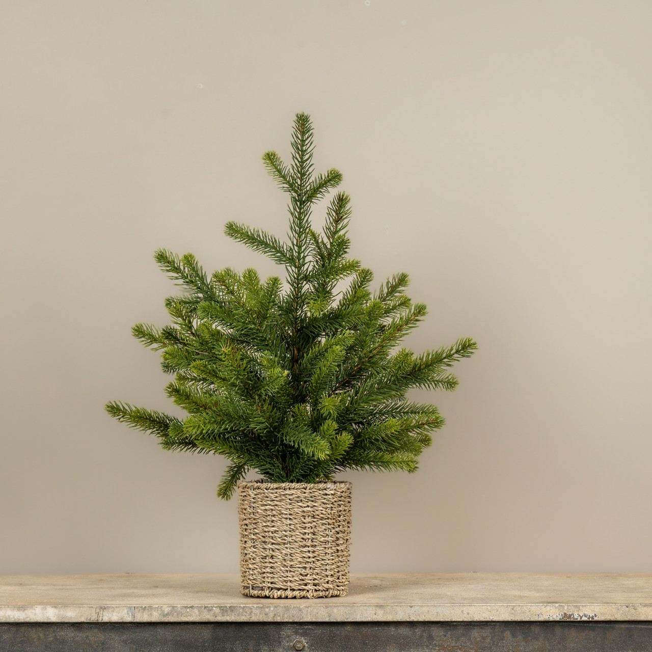 25" PINE TREE IN BASKET