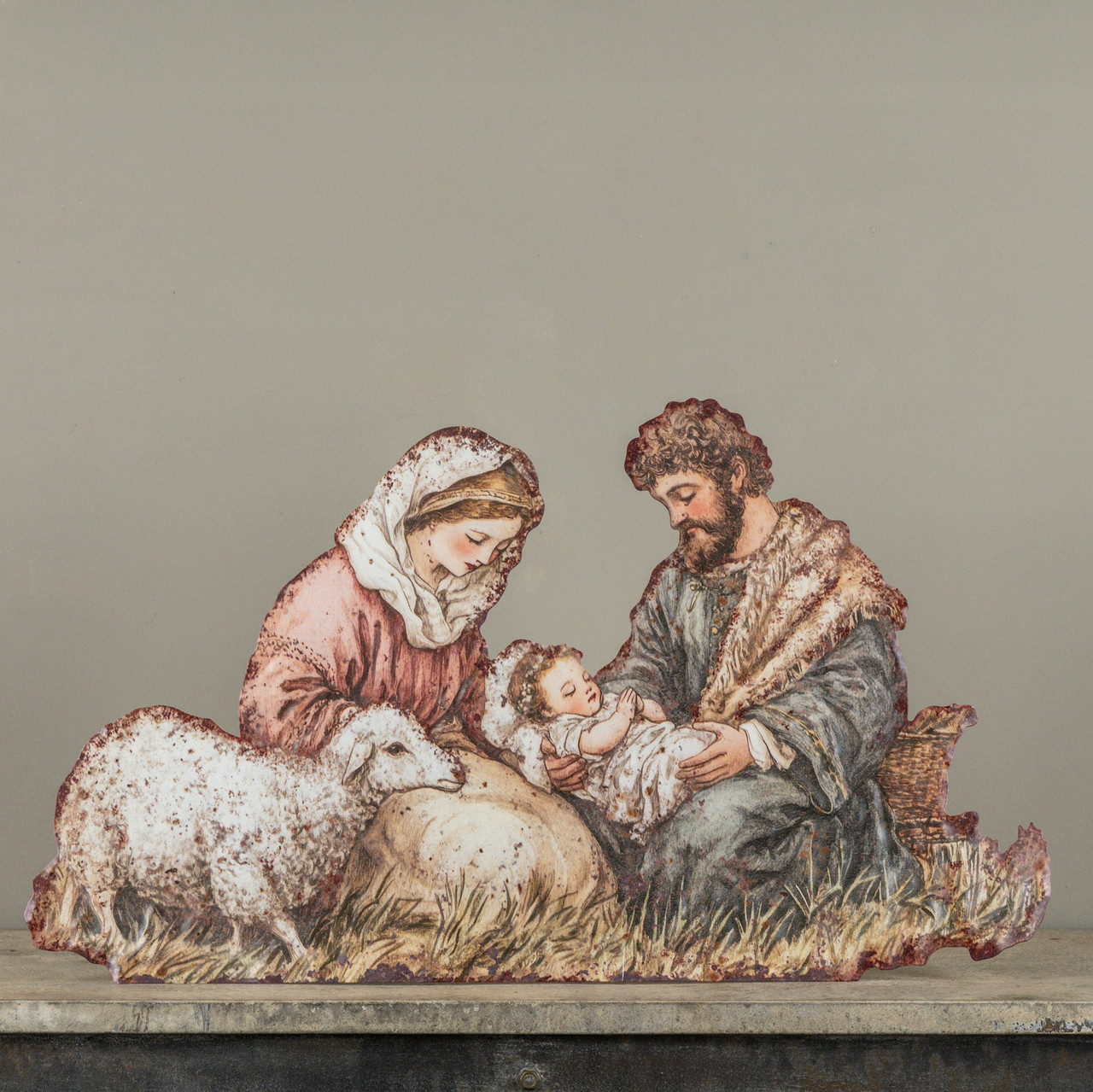 26" NATIVITY METAL DUMMY BOARD