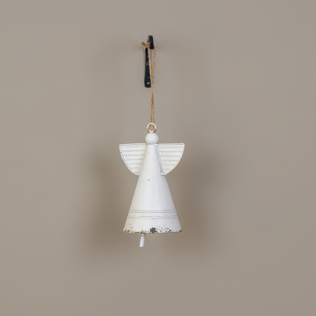 8.5" HANGING WHITE ANGEL BELL
