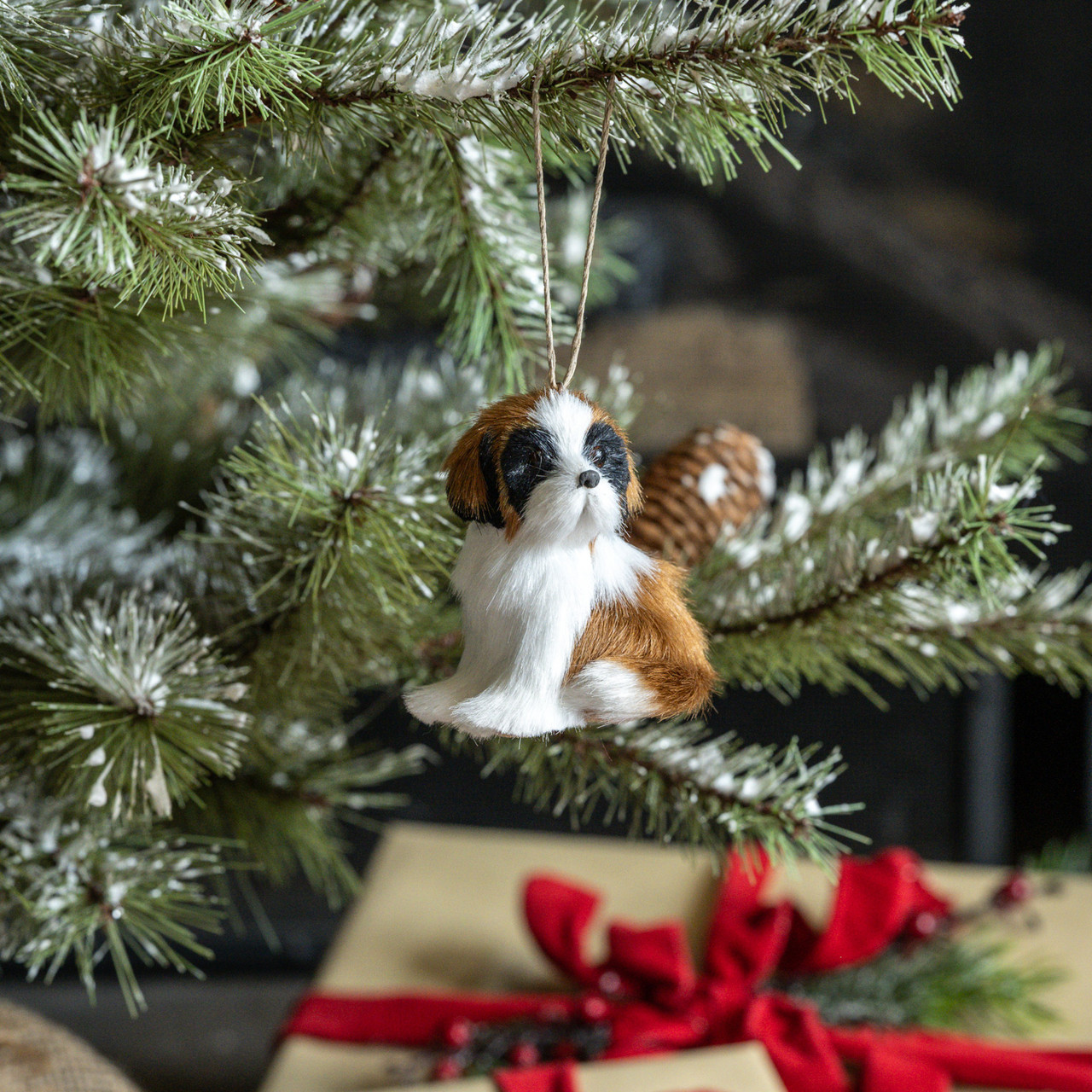 3" SAINT BERNARD ORNAMENT