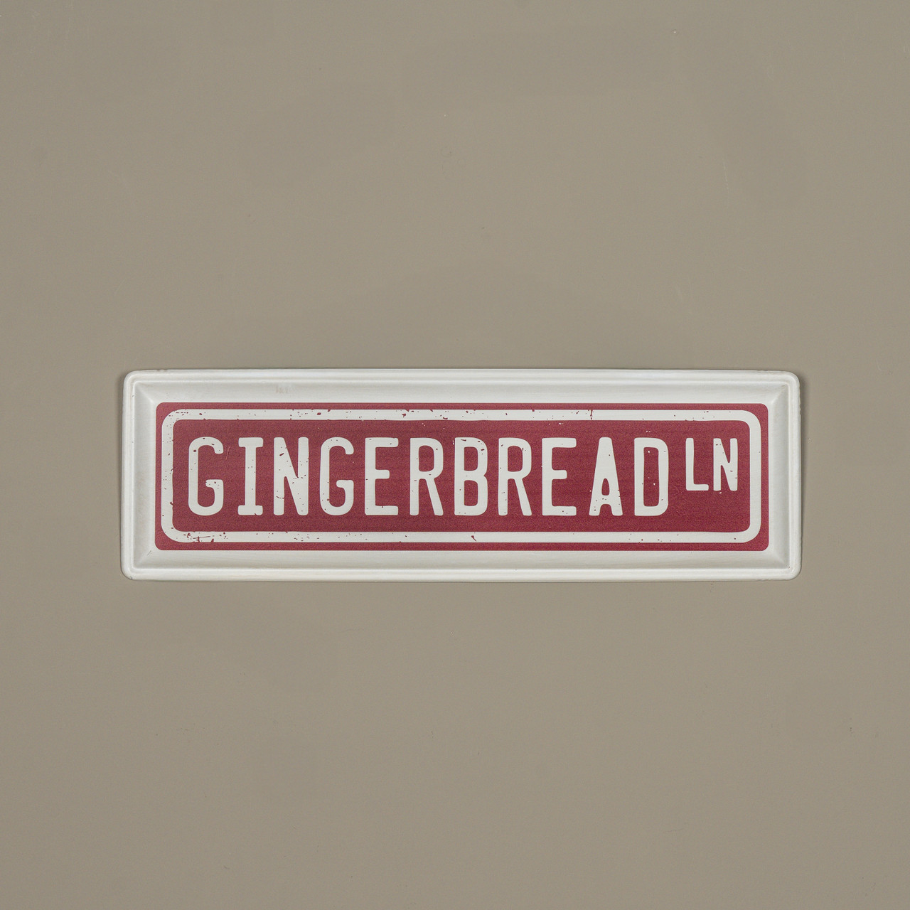 20" GINGERBREAD LANE SIGN