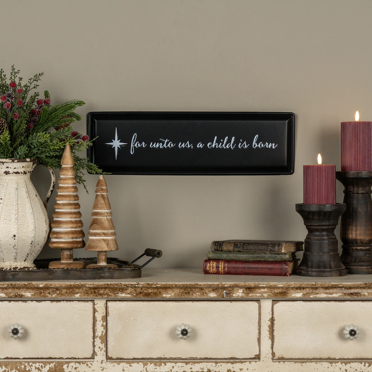 22" A CHILD IS BORN SIGN