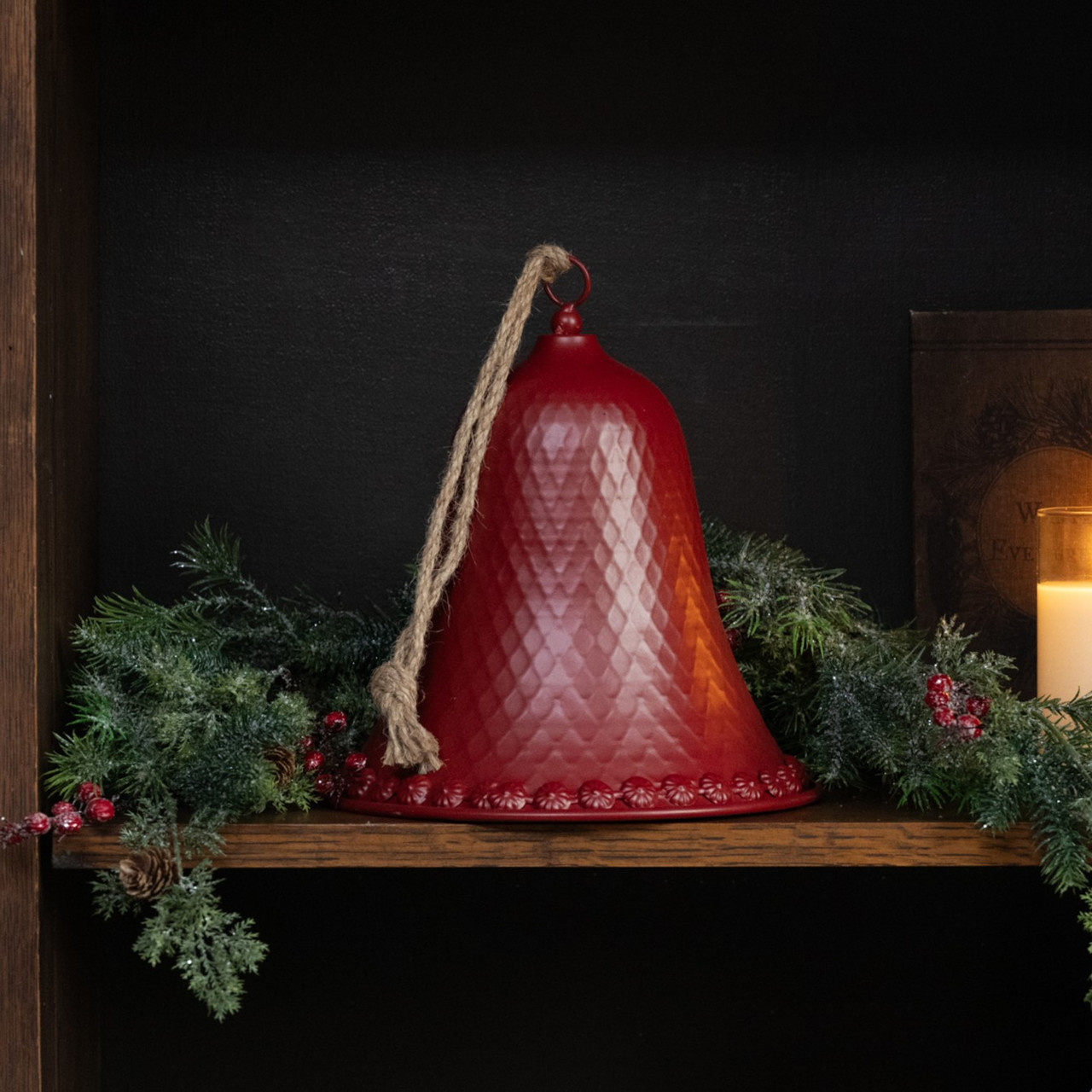 9.75" AGED RED JENNY BELL